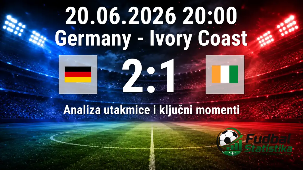 Nemačka - Obala Slonovače 2:1 na SP 2026