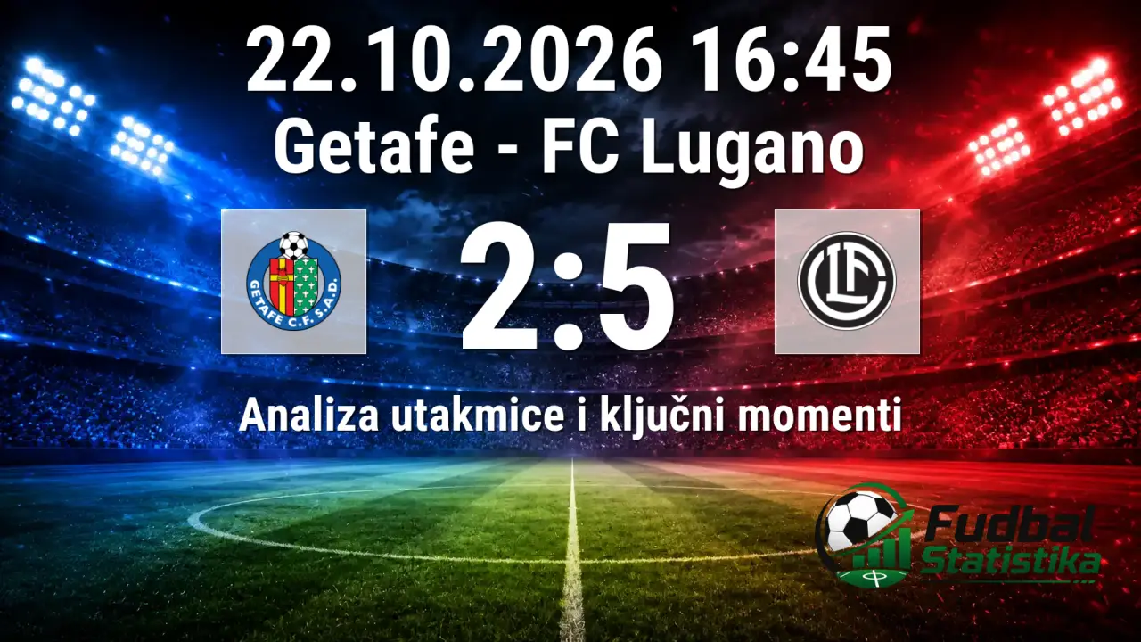 Getafe - FC Lugano 2:5 analiza