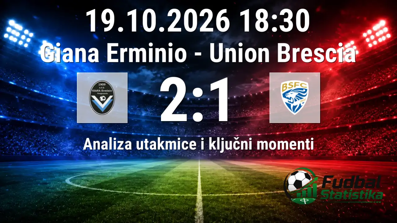 Giana Erminio pobedila Union Brescia 2:1 u Serie C