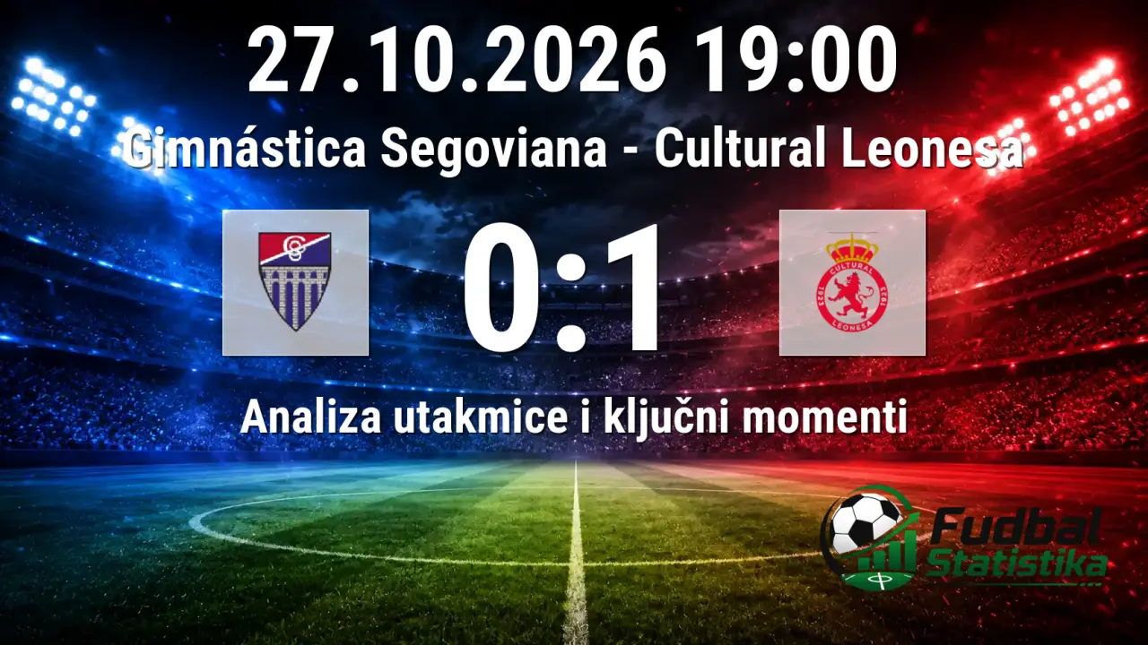 Gimnástica Segoviana - Cultural Leonesa 0:1, Copa del Rey 2026