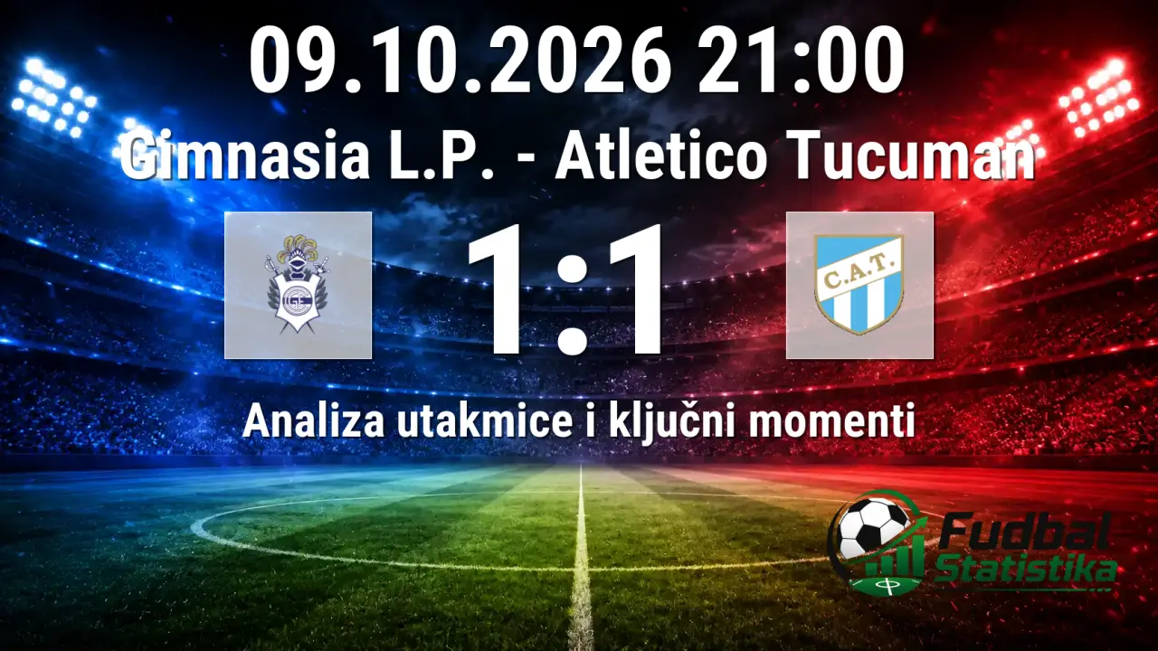 Gimnasia L.P. i Atletico Tucuman remizirali u Argentinskoj ligi