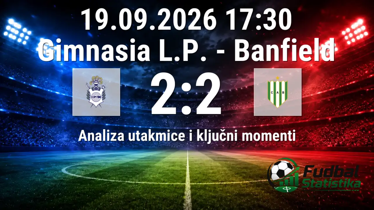 Gimnasia L.P. i Banfield odigrali 2:2 u Argentinskoj ligi