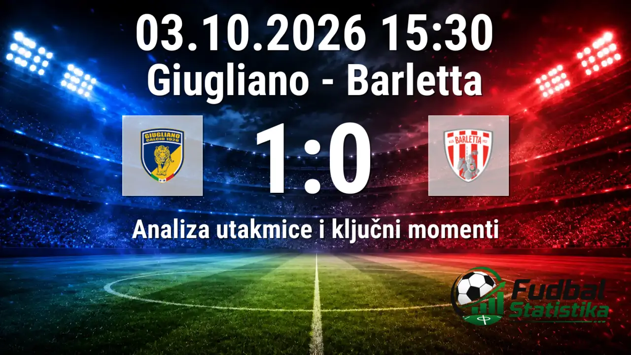 Giugliano - Barletta 1:0 analiza