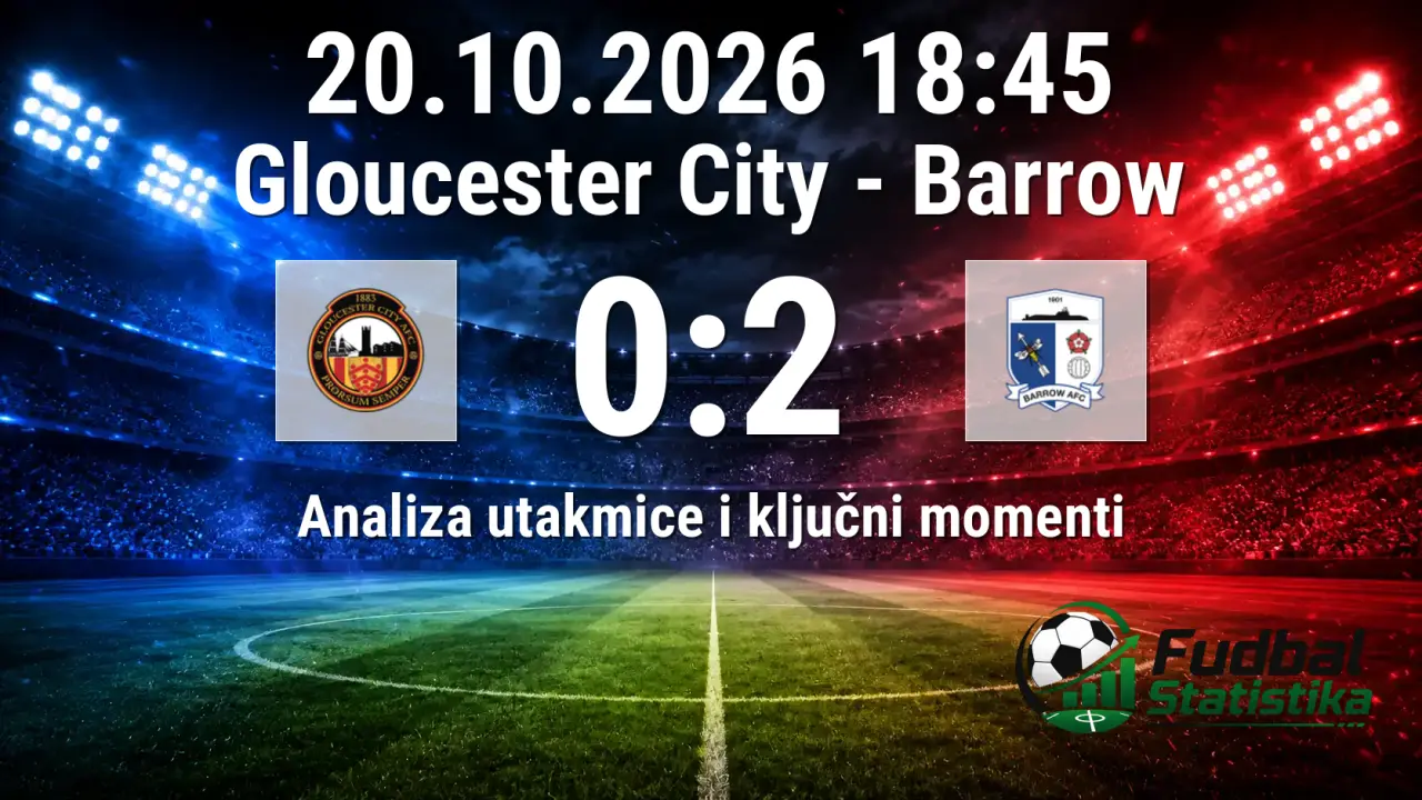 Gloucester City - Barrow 0:2, FA Cup 4. kolo kvalifikacija