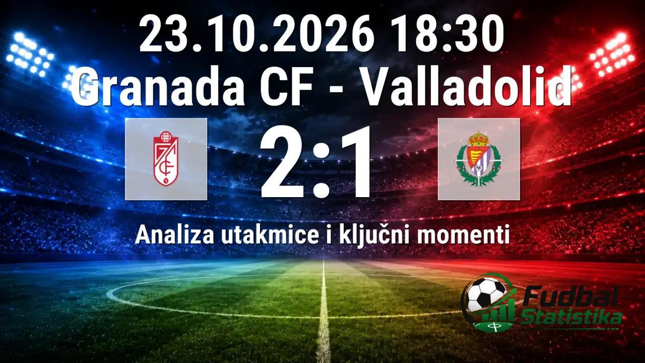 Granada CF - Valladolid 2:1, analiza utakmice 11. kola Segunda División
