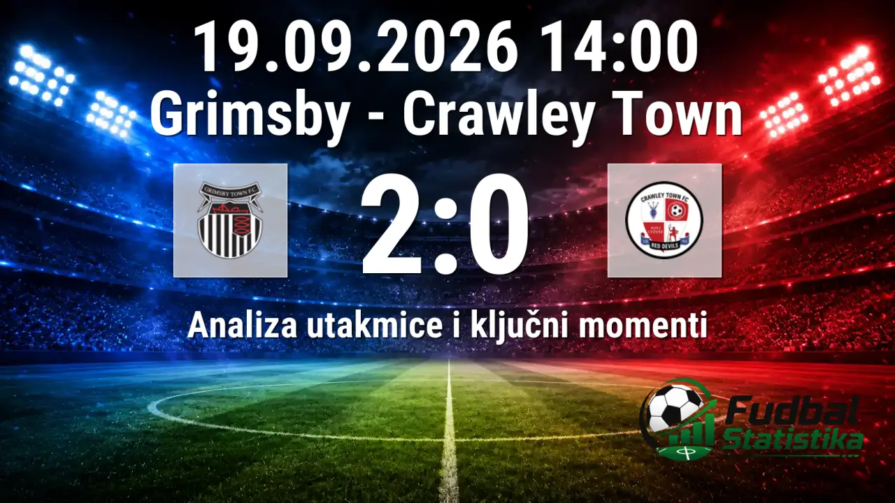 Grimsby - Crawley Town 2:0, League Two 7. kolo