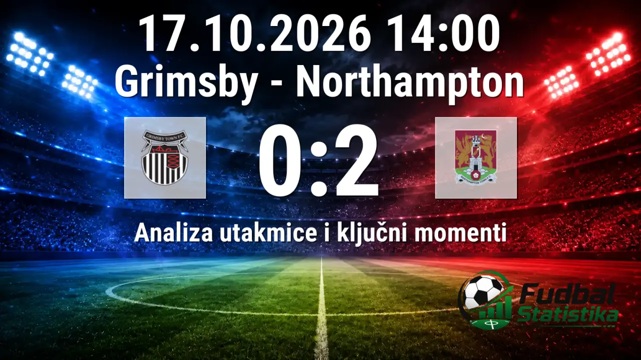 Grimsby - Northampton 0:2, League Two 2026