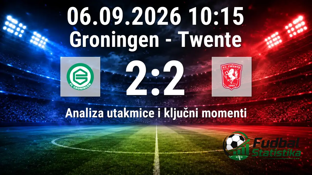 Groningen i Twente odigrali nerešeno 2:2 u Erediviziji