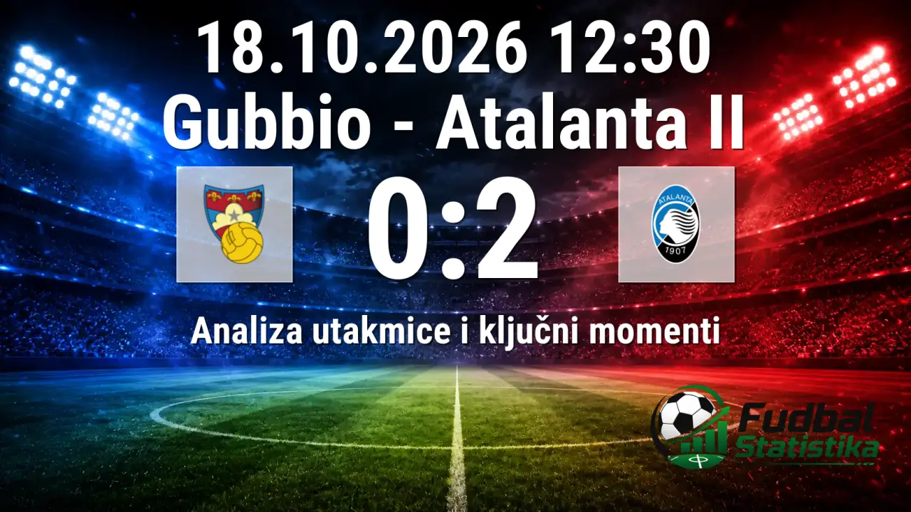 Gubbio - Atalanta II 0:2, Serie C Girone B