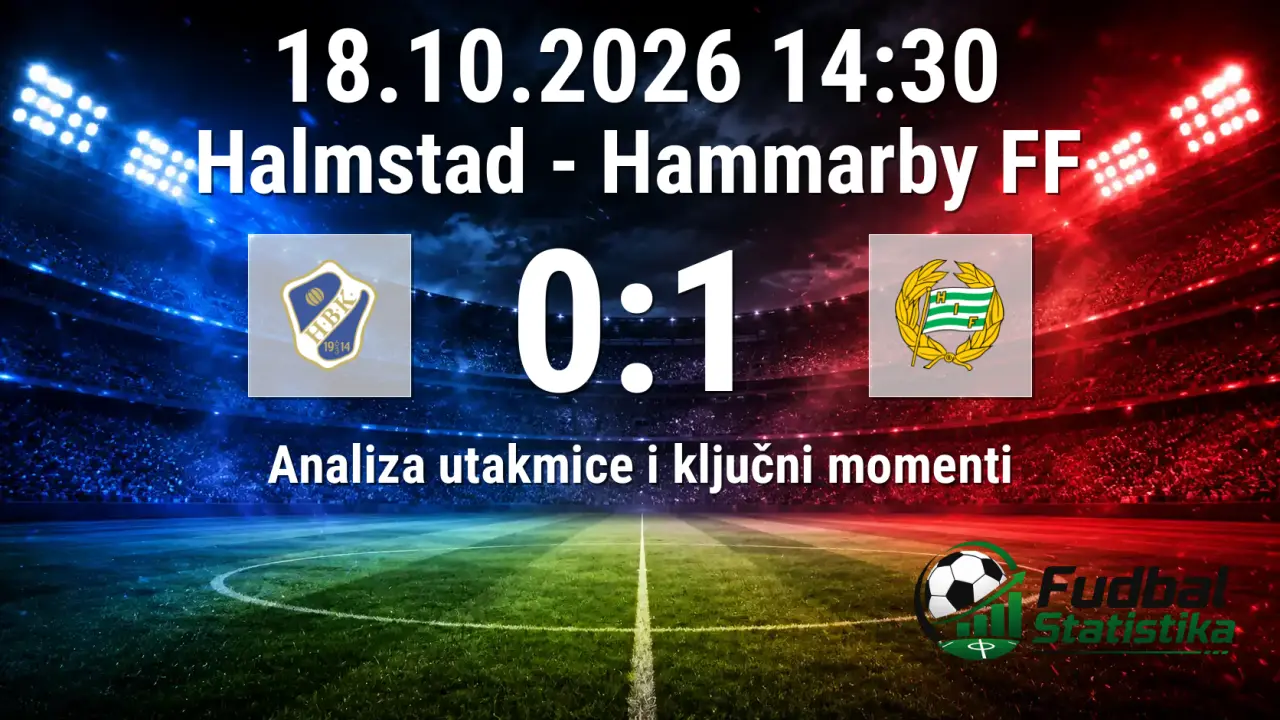 Halmstad - Hammarby FF 0:1, Allsvenskan 24. kolo