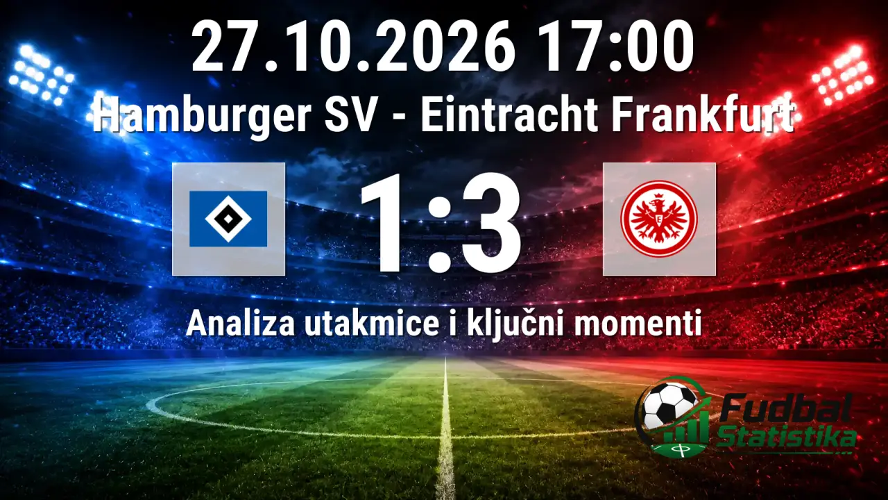Hamburger SV - Eintracht Frankfurt 1:3, DFB Pokal 2026