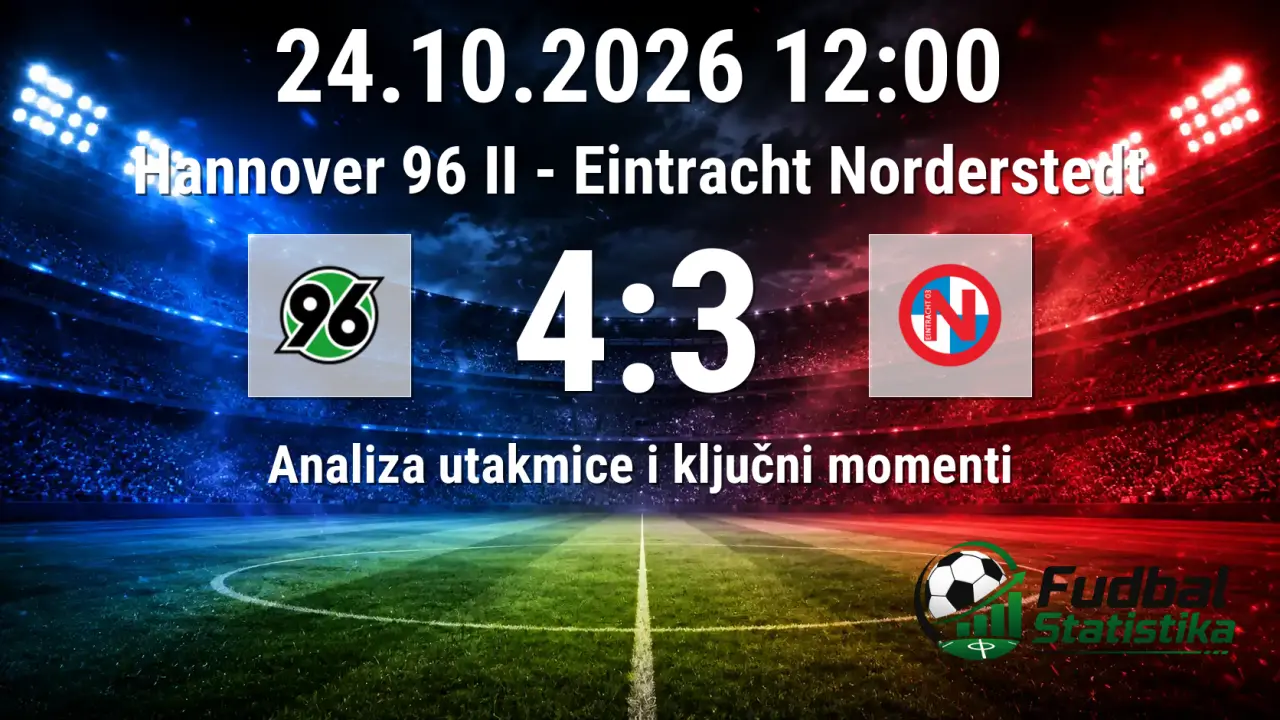 Hannover 96 II vs Eintracht Norderstedt 4:3