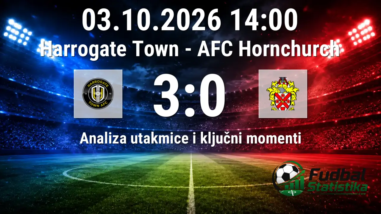 Harrogate Town slavili sa 3:0 protiv AFC Hornchurch