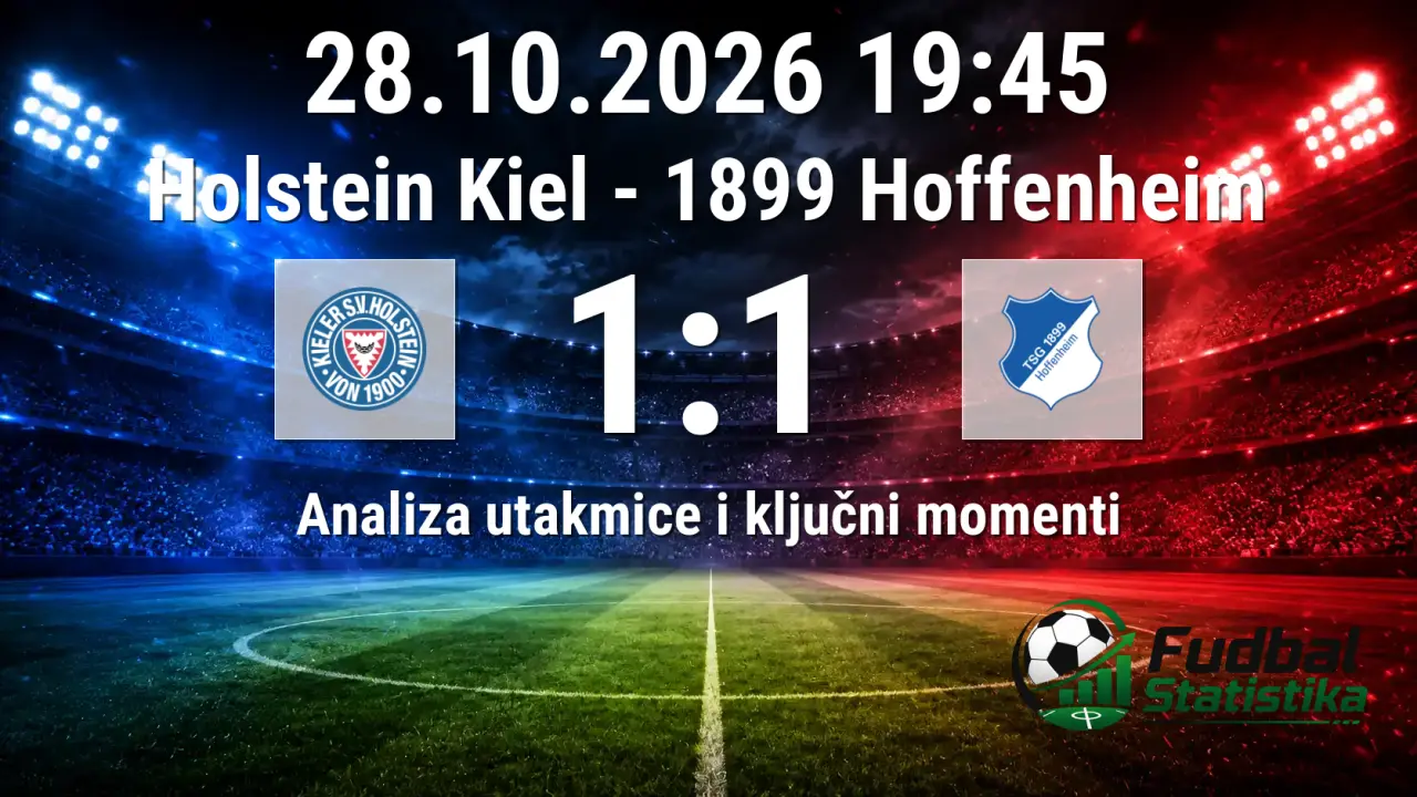 Holstein Kiel vs 1899 Hoffenheim: DFB Pokal 2026 analiza