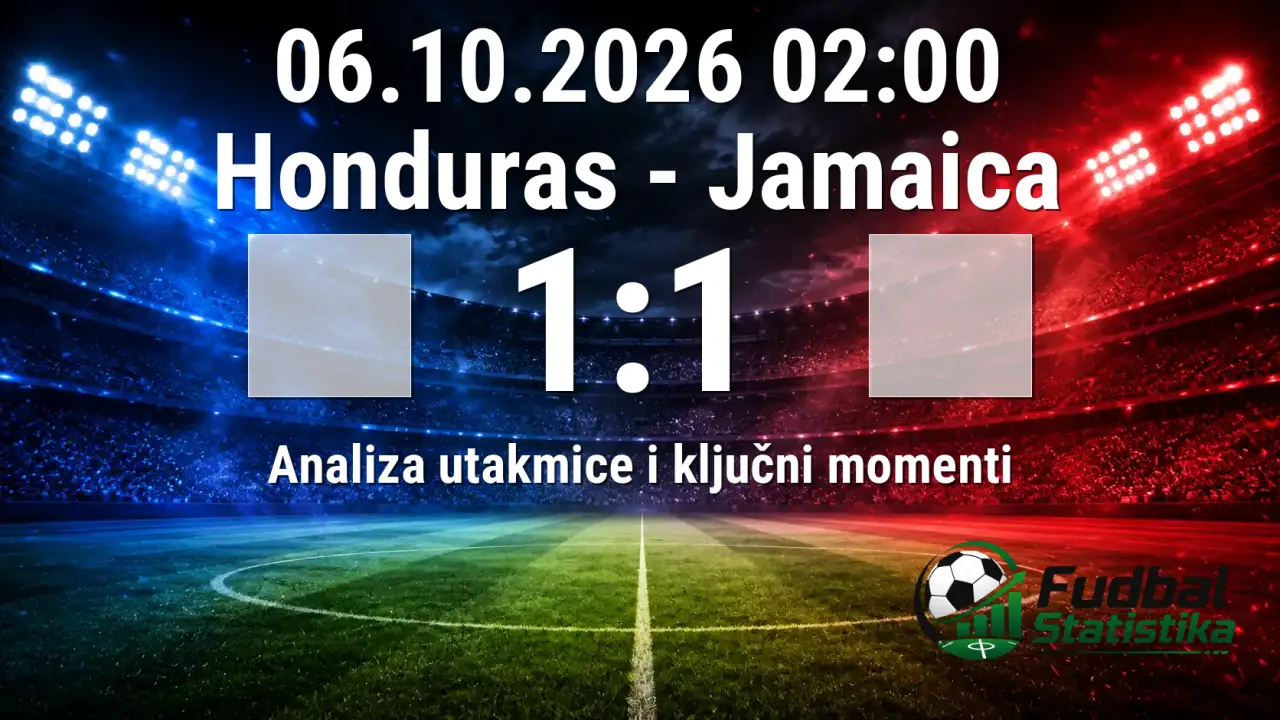 Honduras vs Jamajka 1:1 - Liga nacija CONCACAF