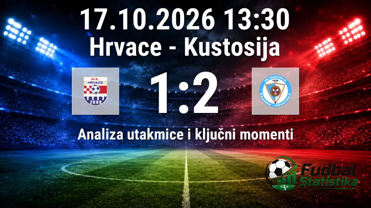 Hrvace - Kustosija 1:2, Prva NL Hrvatske