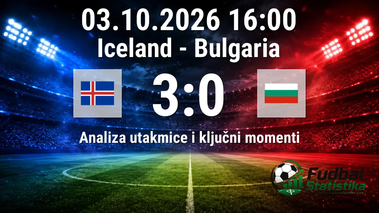 Island protiv Bugarske 3:0 - UEFA Nations League 2026