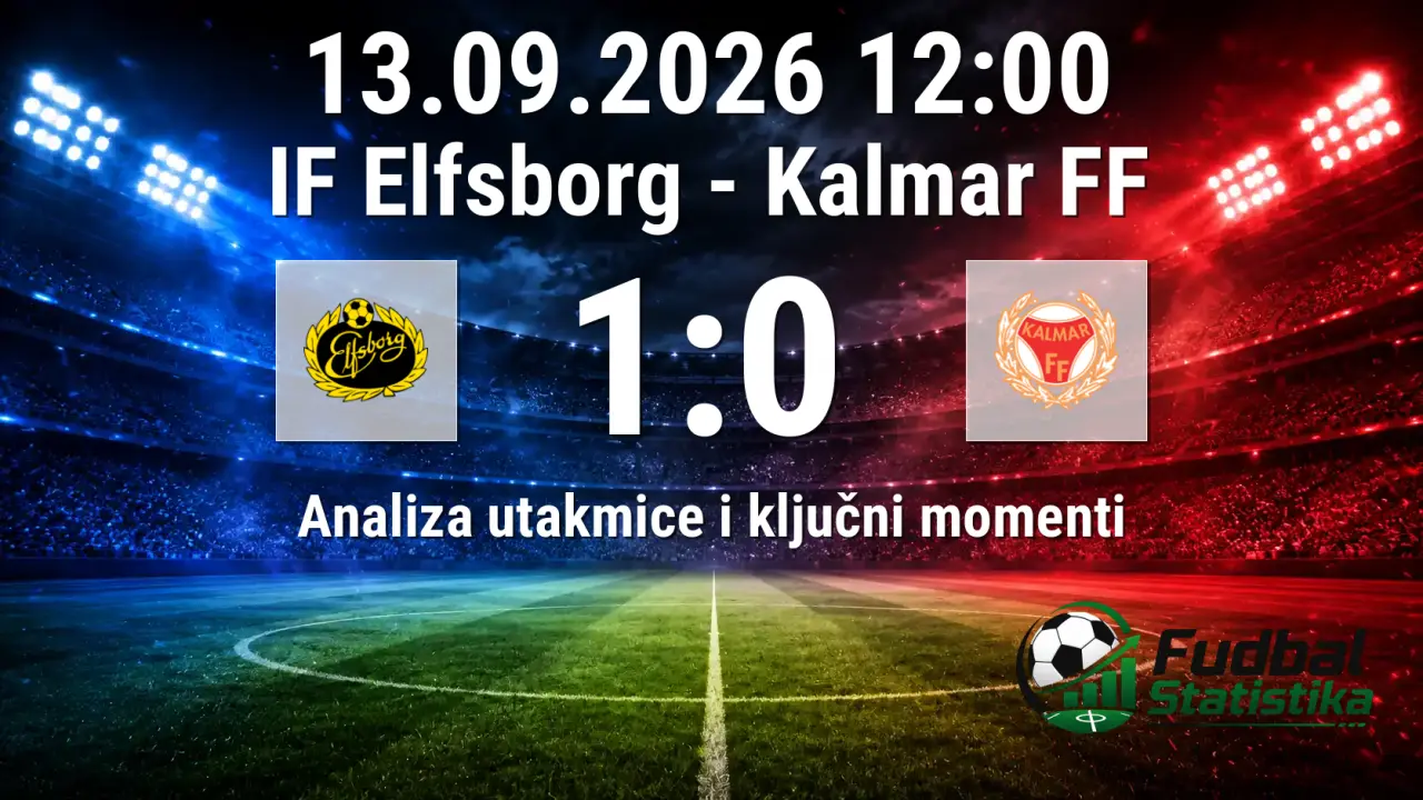 IF Elfsborg vs Kalmar FF 1:0 - Allsvenskan 21. kolo