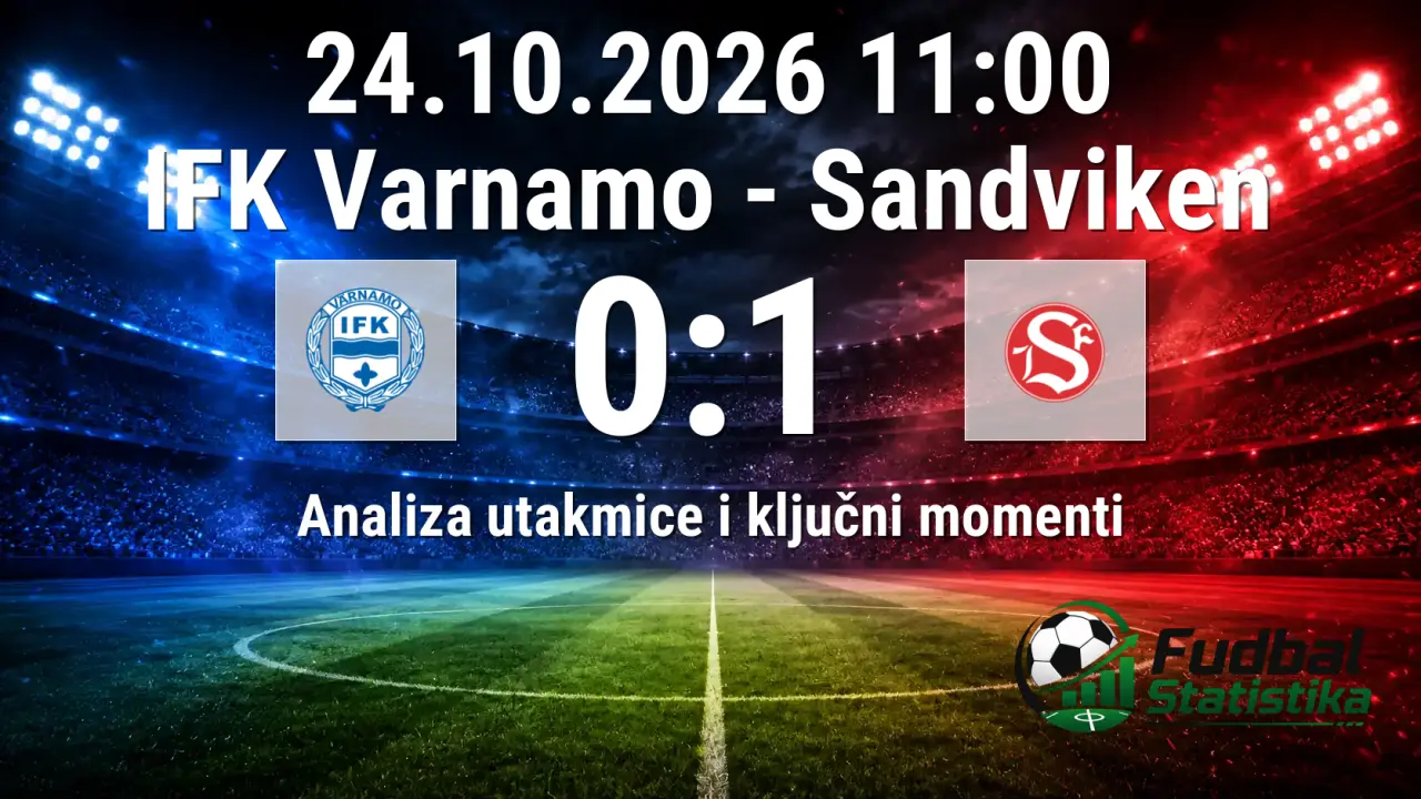 IFK Varnamo - Sandviken 0:1, Superettan 2026