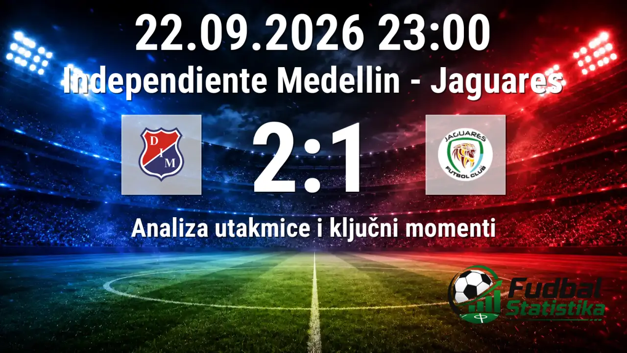 Independiente Medellin pobedio Jaguares 2:1