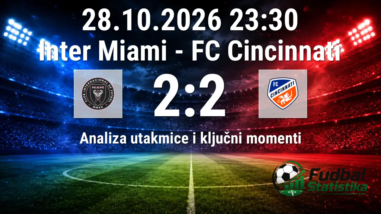 Inter Miami i FC Cincinnati odigrali nerešeno u MLS-u