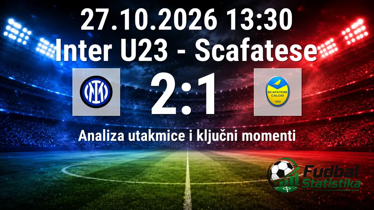 Inter U23 - Scafatese 2:1, Serie C Girone C