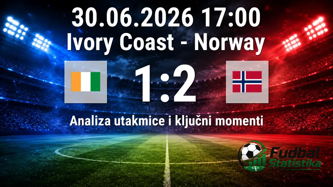 Norveška pobedila Obalu Slonovače na Mundijalu 2026