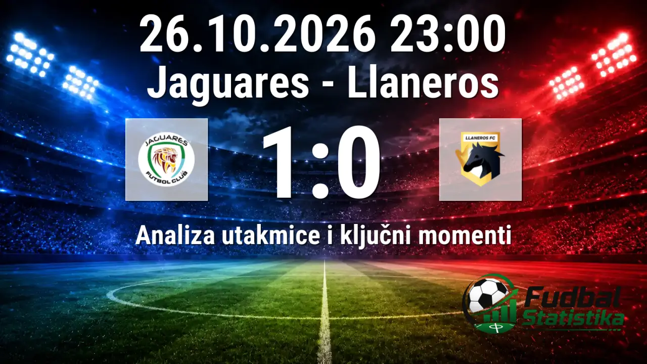 Jaguares - Llaneros 1:0, Primera A Kolumbija