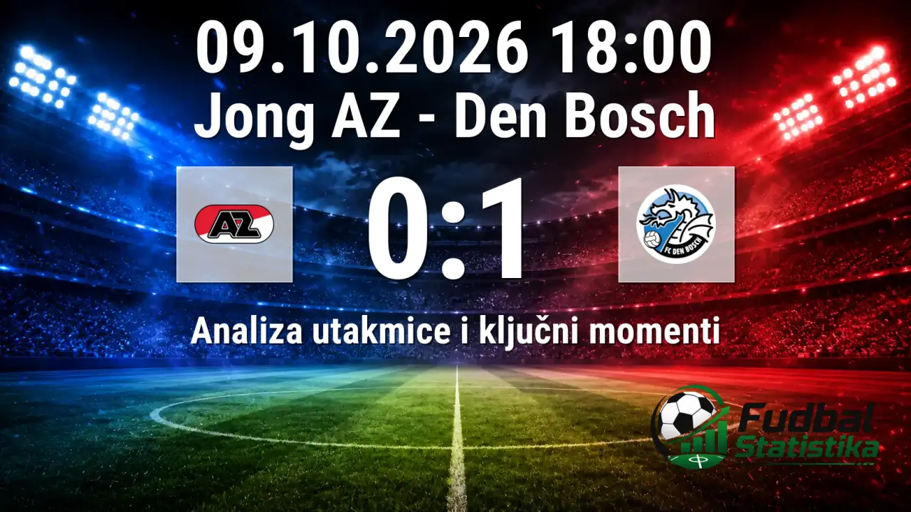 Jong AZ - Den Bosch 0:1 analiza
