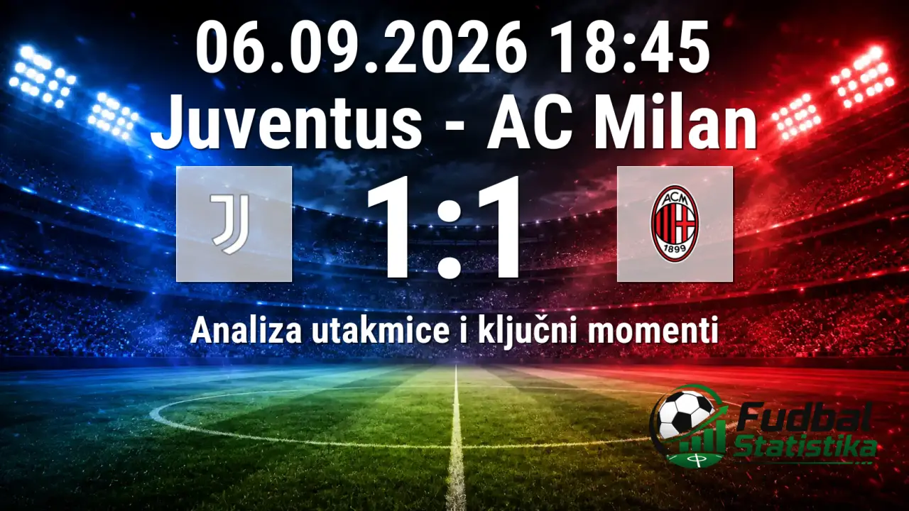 Juventus i AC Milan remizirali u 3. kolu Serie A
