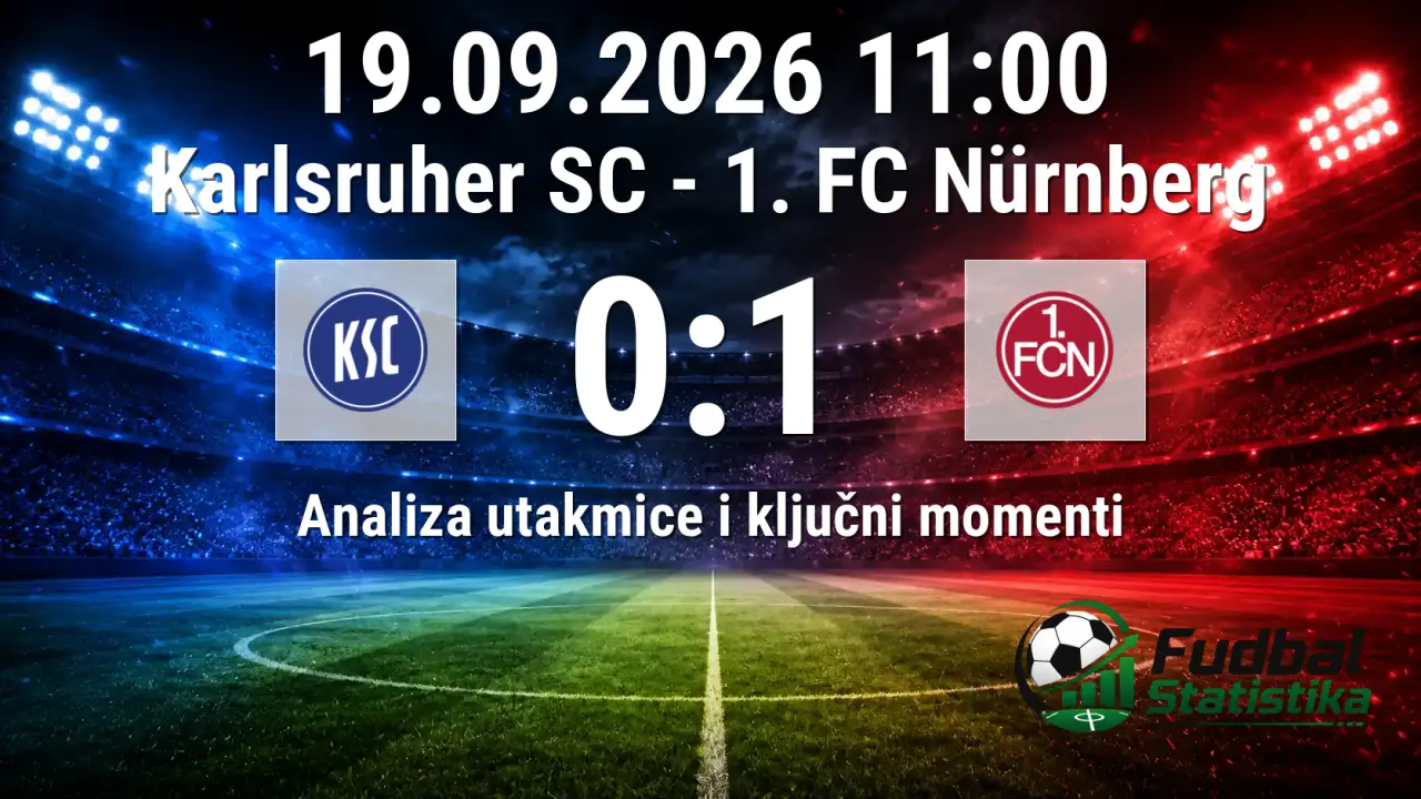 Karlsruher SC - 1. FC Nürnberg 0:1, 2. Bundesliga 2026