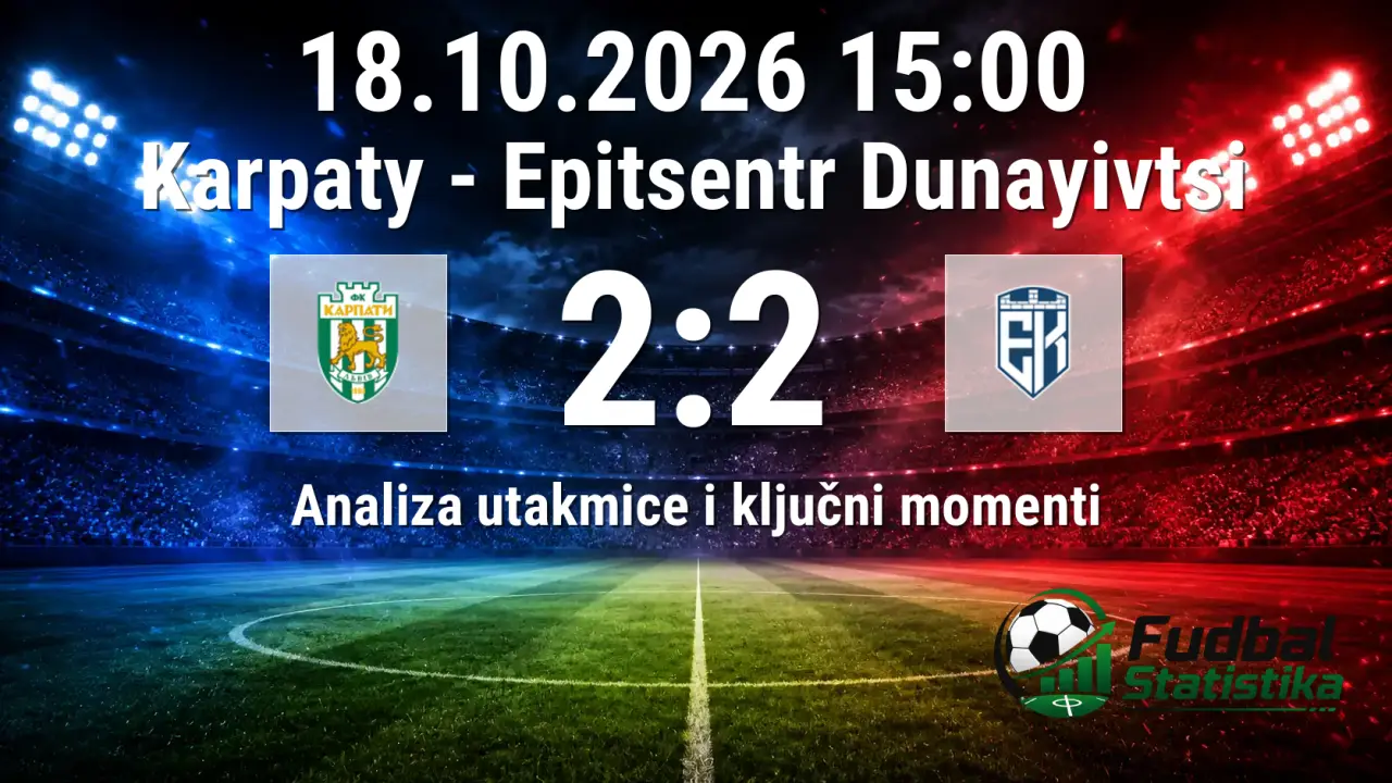 Karpaty i Epitsentr odigrali nerešeno u Lvivu