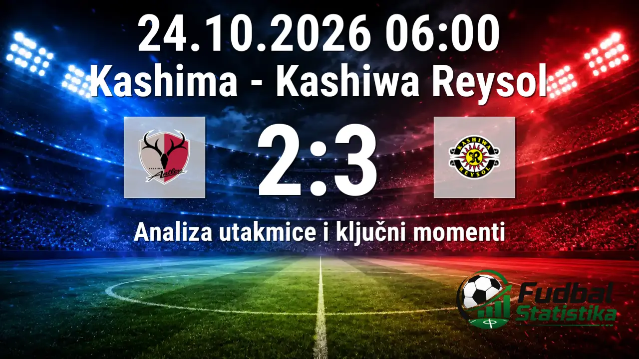 Kashima vs Kashiwa Reysol 2:3 - J1 League analiza
