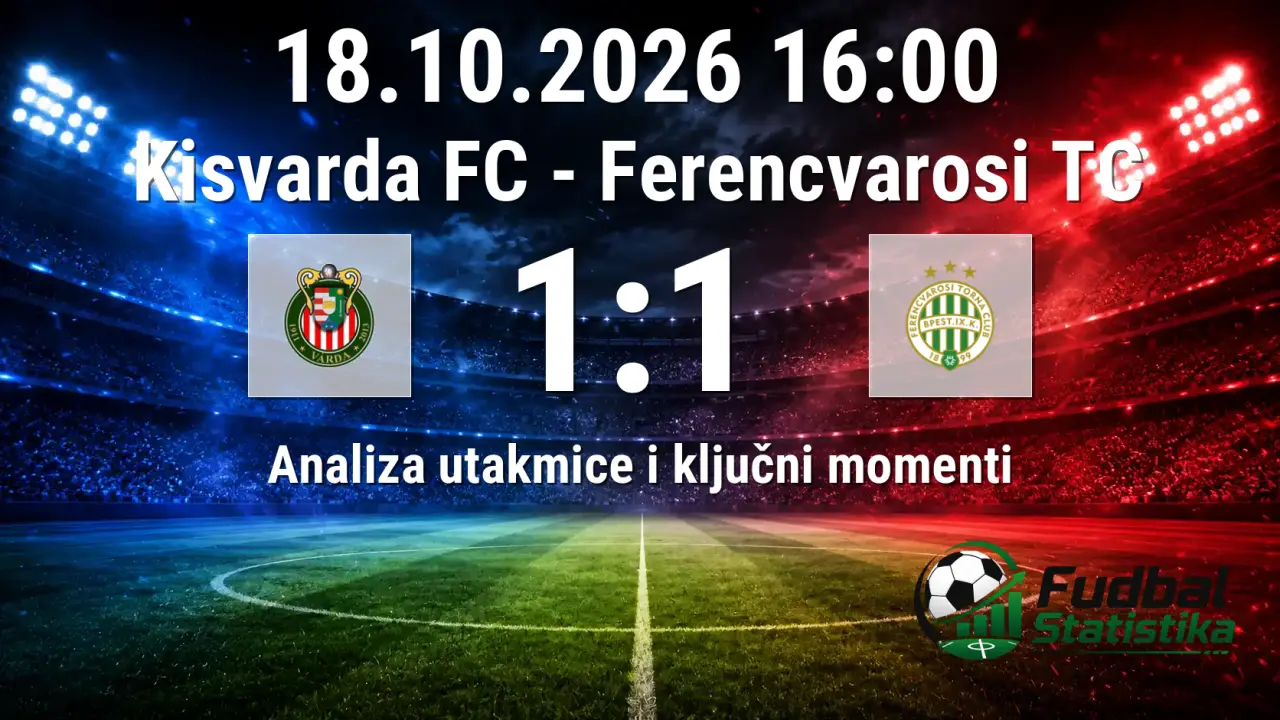 Kisvarda FC vs Ferencvarosi TC 1:1 - analiza