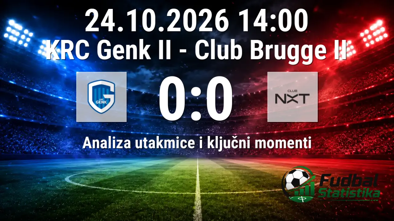KRC Genk II vs Club Brugge II 0:0 - Challenger Pro League analiza