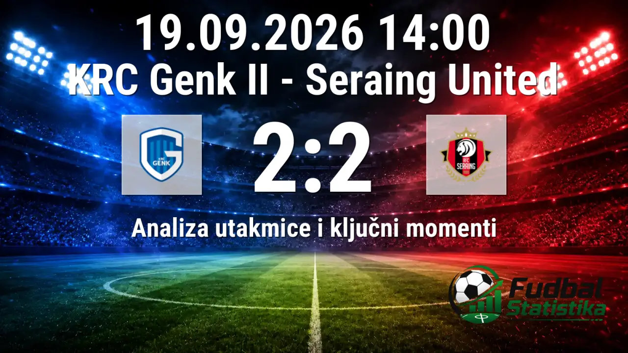 KRC Genk II i Seraing United remizirali u Belgijskoj Challenger Pro ligi