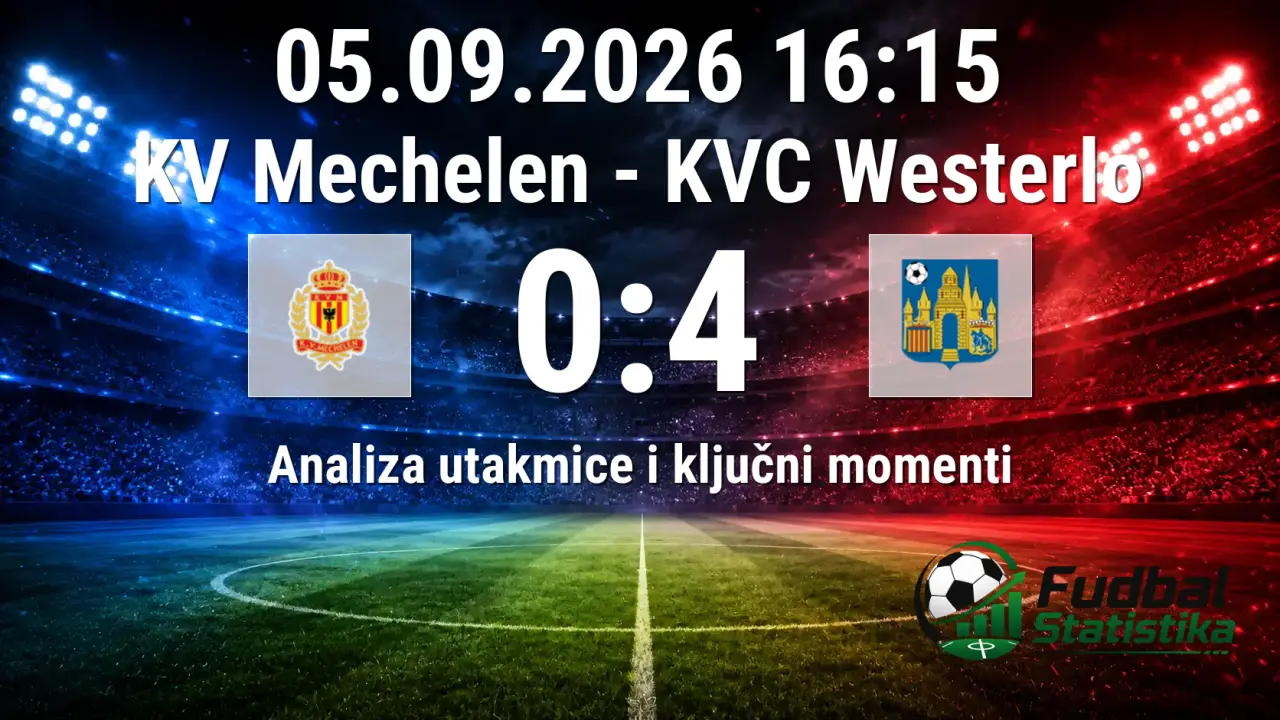 KV Mechelen - KVC Westerlo 0:4 analiza