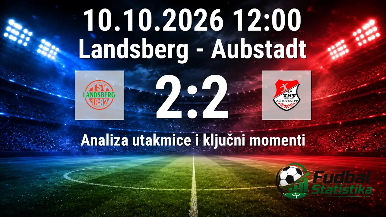 Landsberg i Aubstadt odigrali 2:2 u Regionalliga Bayern