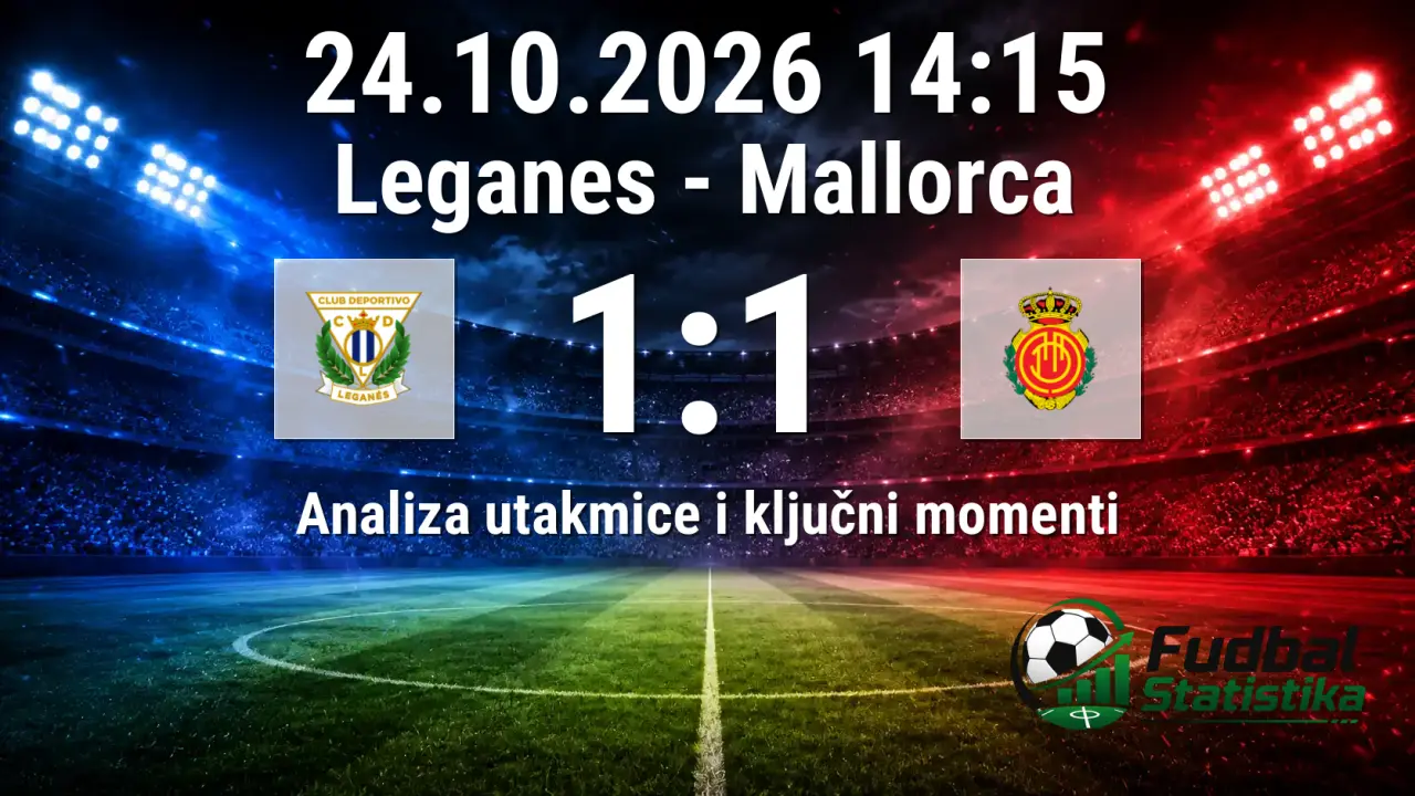 Leganes - Mallorca 1:1, Segunda División