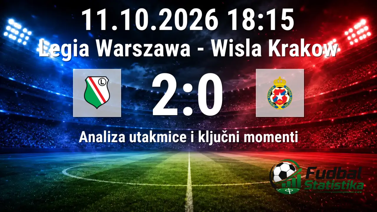 Legia Warszawa - Wisla Krakow 2:0, Ekstraklasa 2026
