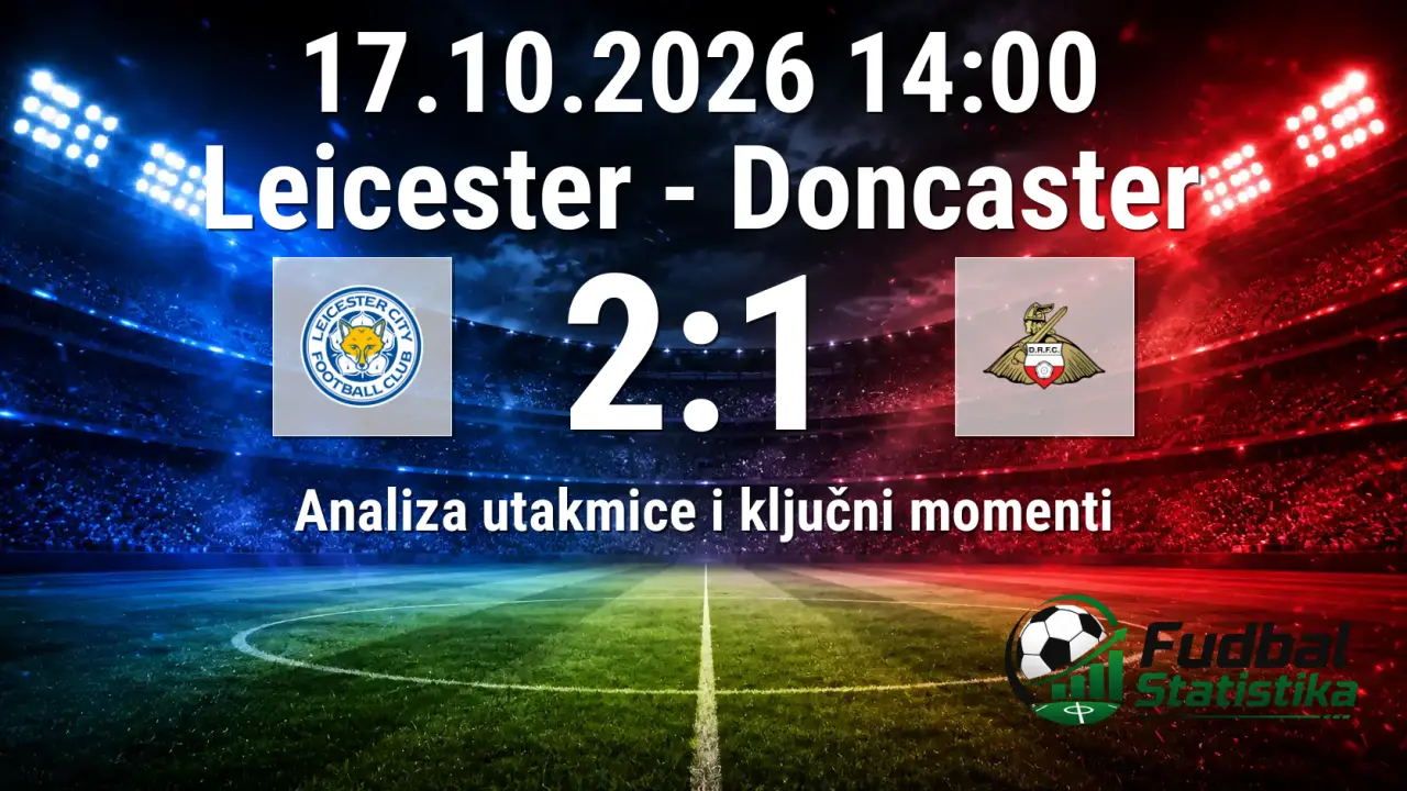 Leicester - Doncaster 2:1, League One 2026