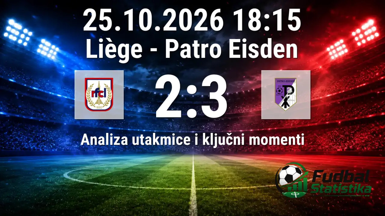 Liège vs Patro Eisden 2:3 - Challenger Pro League analiza