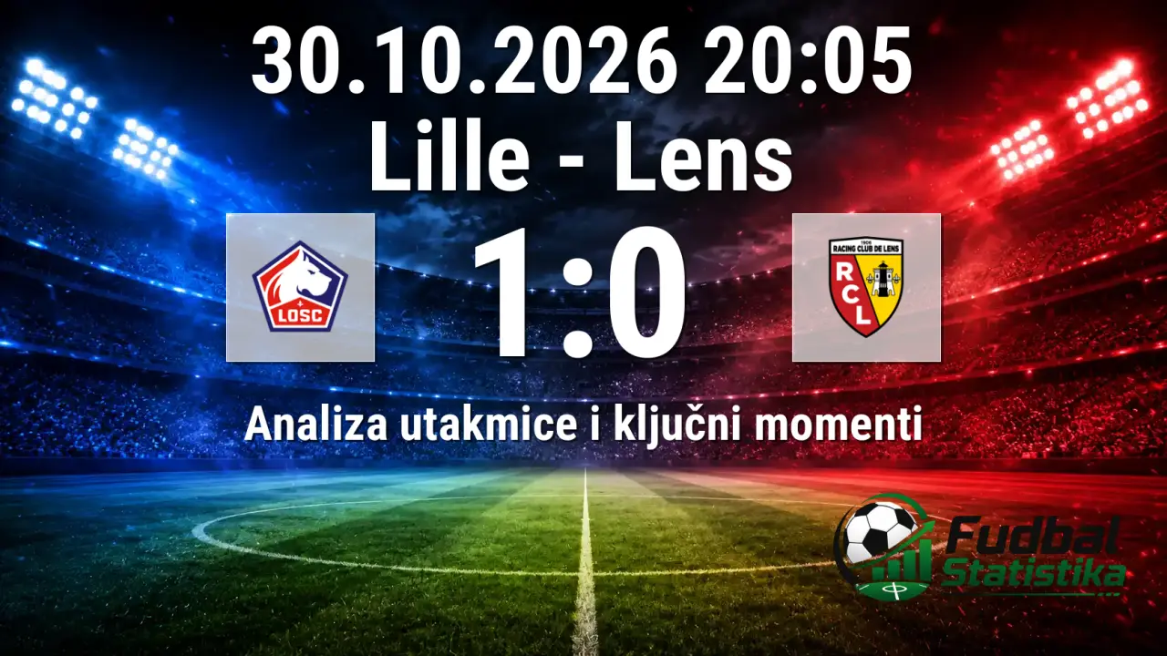 Lille - Lens 1:0, Ligue 1 9. kolo