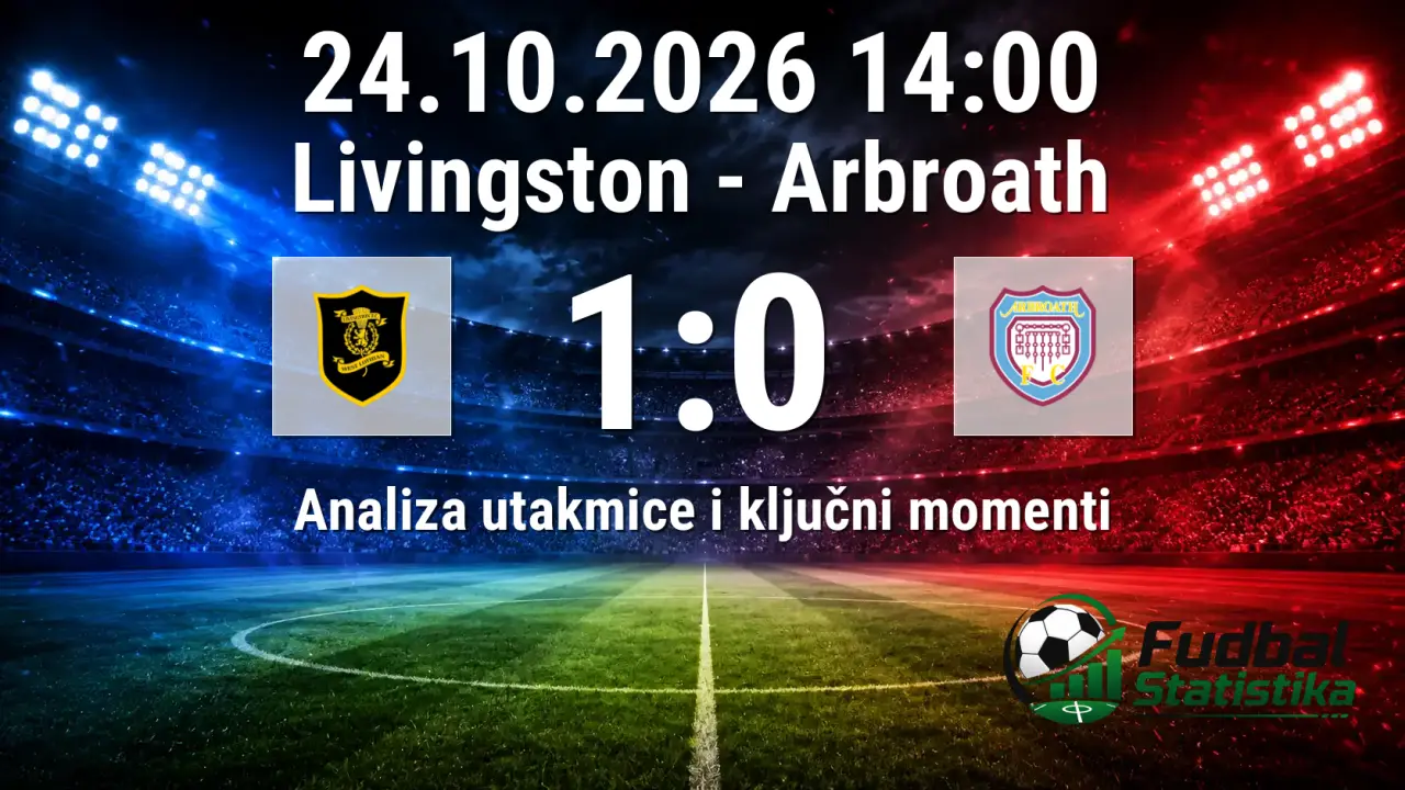 Livingston savladao Arbroath u 12. kolu Škotske Čempionšip lige