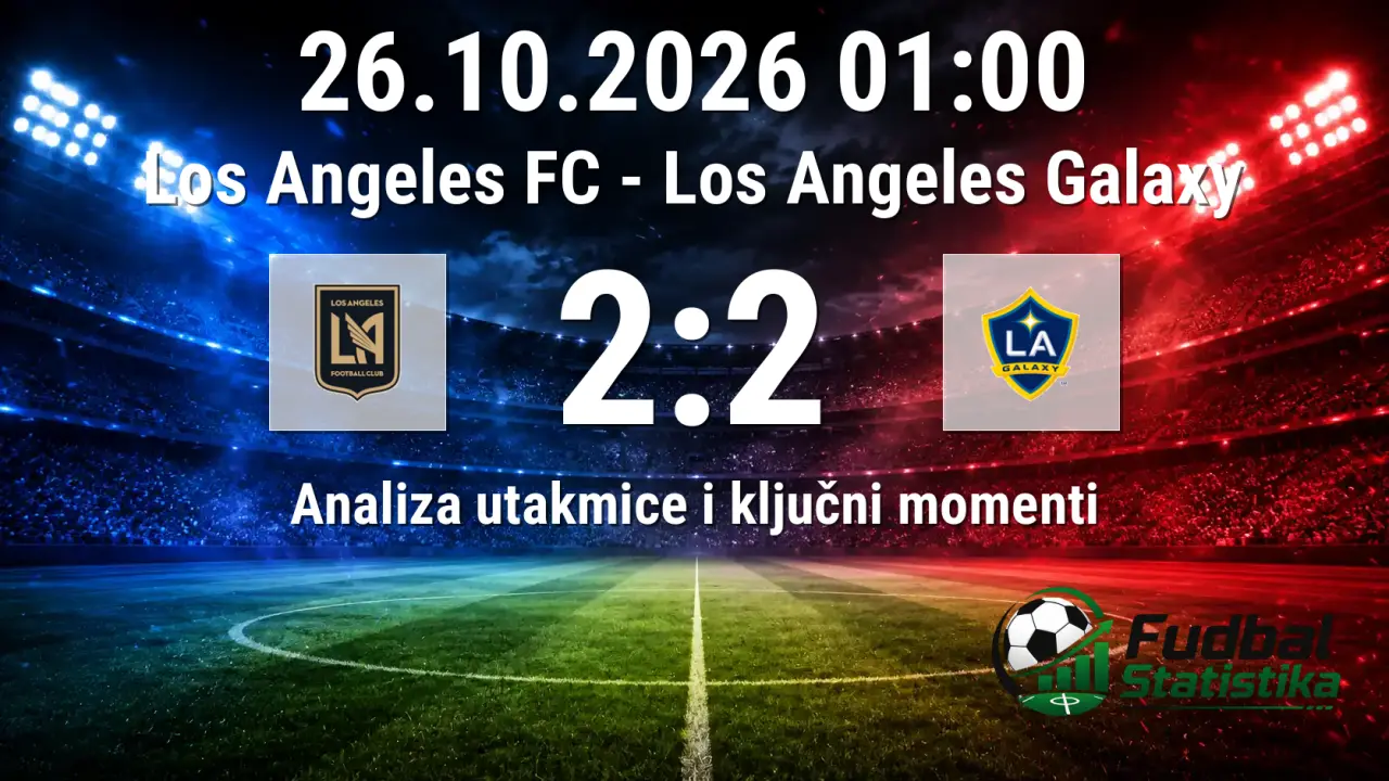 Los Angeles FC i Galaxy remizirali u MLS derbiju