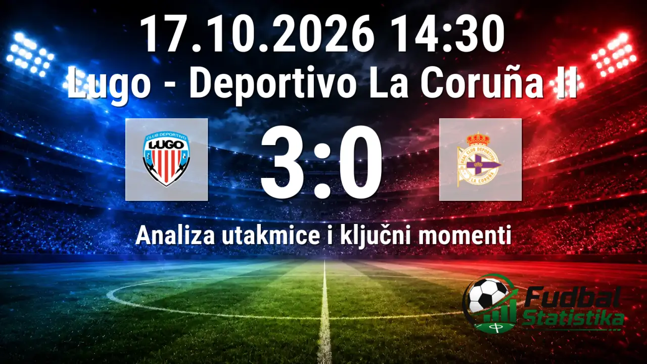 Lugo - Deportivo La Coruña II 3:0