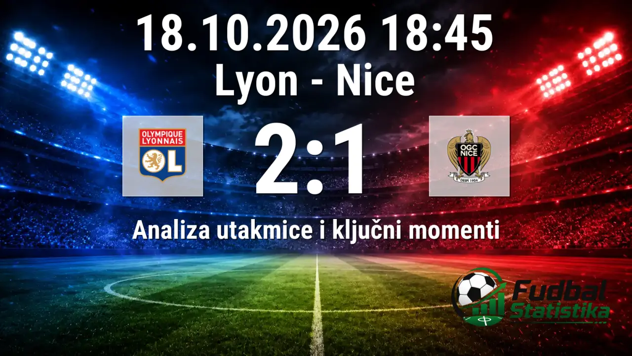 Lyon vs Nice 2:1 - Liga 1 analiza