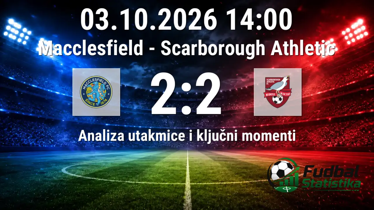Macclesfield - Scarborough Athletic 2:2, FA Cup kvalifikacije