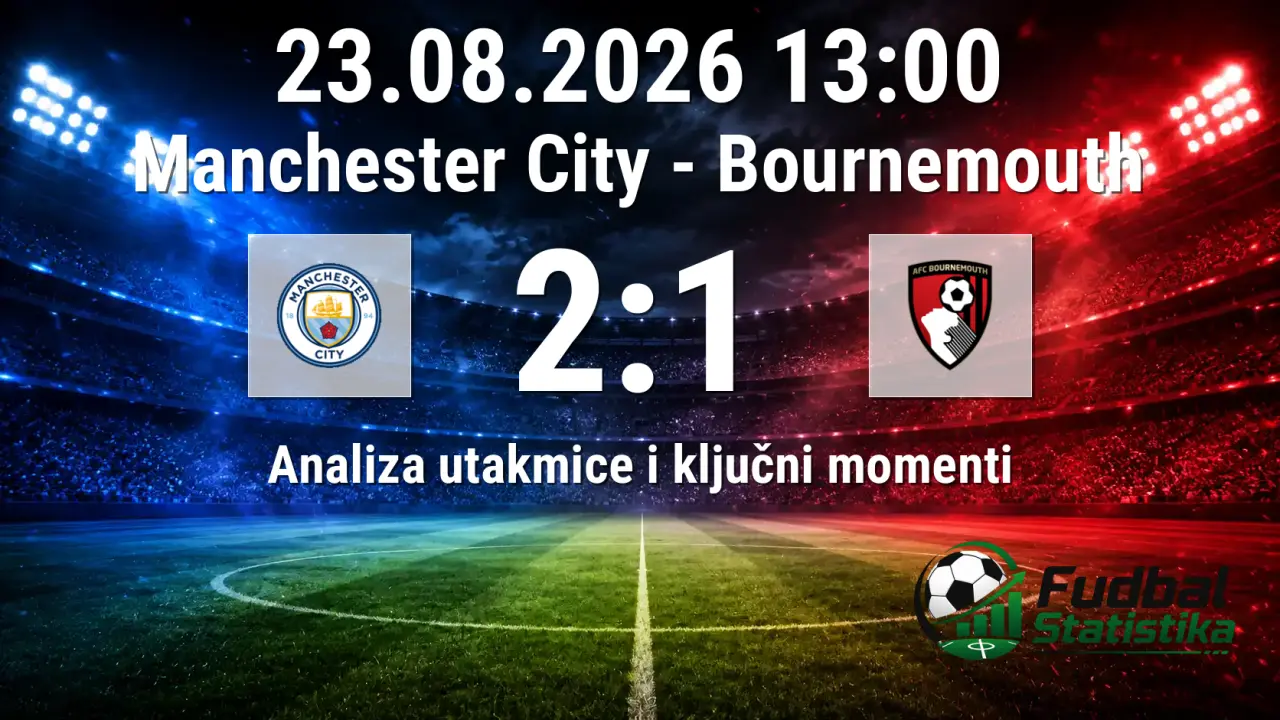 Manchester City - Bournemouth 2:1, Premijer liga 2026