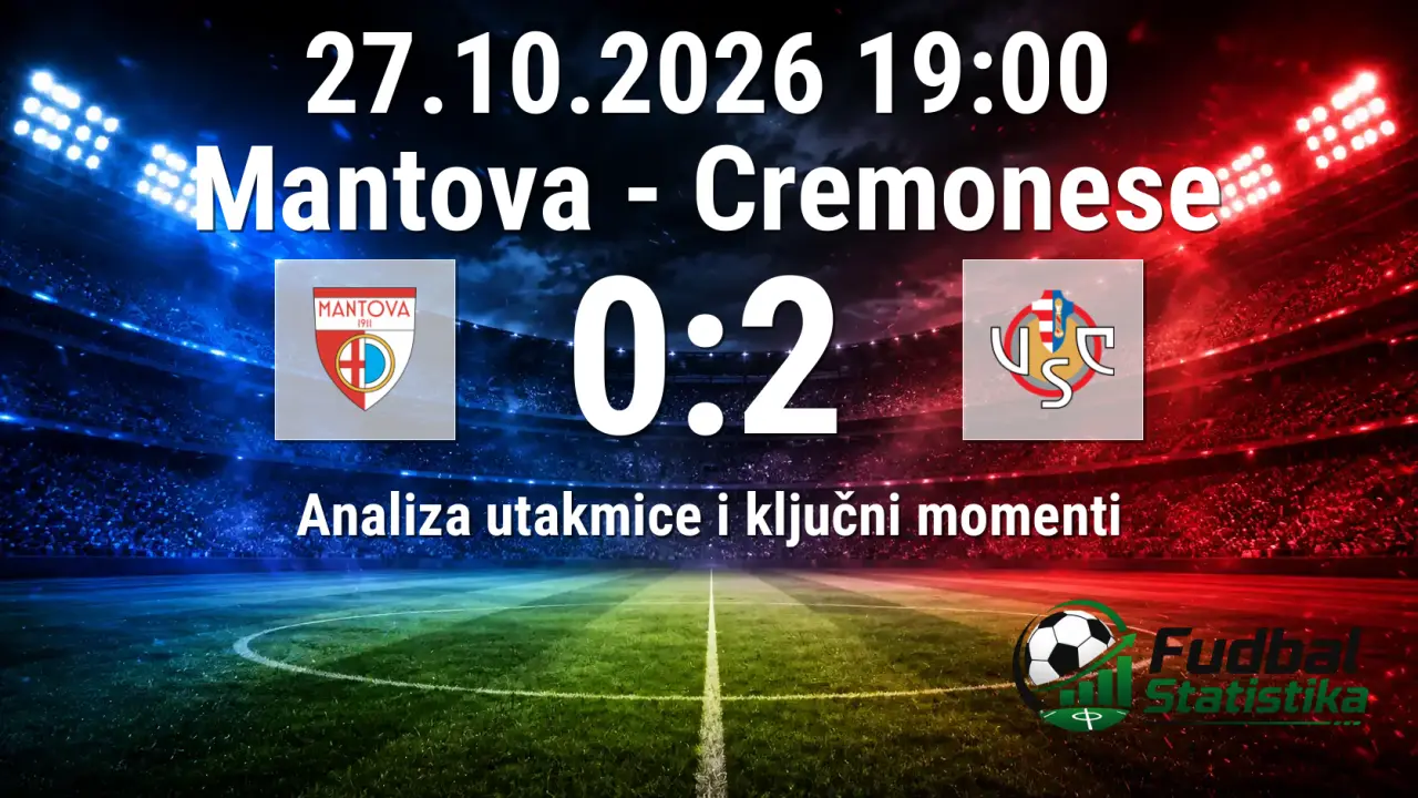 Mantova - Cremonese 0:2, Serie B 2026